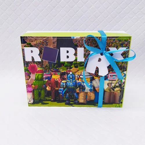 Arquivo de Corte Caixa Mini Confeiteiro Roblox 02 - Studio/PDF