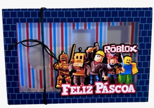 Arquivo de Corte Caixa Mini Confeiteiro Roblox 08 - Studio/PNG