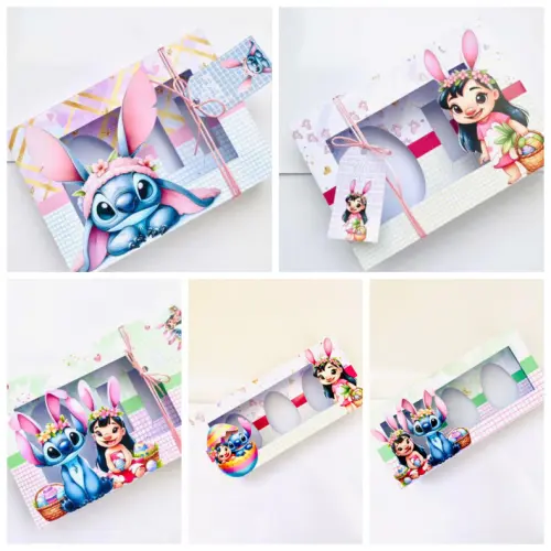 Arquivo de Corte Caixa Mini Confeiteiro Coleção Stitch - Studio/PDF