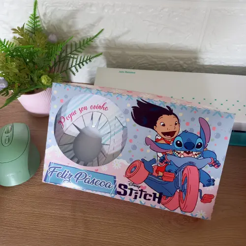 Arquivo de Corte Caixa Mini Confeiteiro Lilo e Stitch 04 - Studio/PDF