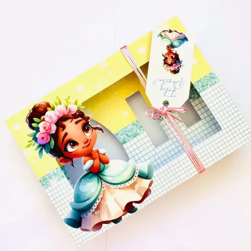 Arquivo de Corte Caixa Mini Confeiteiro Tiana - Studio/PDF