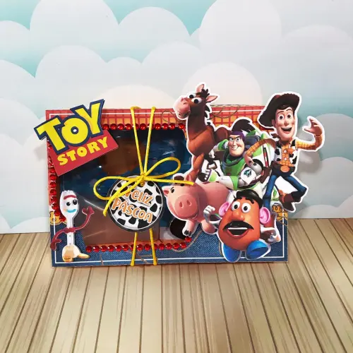 Arquivo de Corte Caixa Mini Confeiteiro Toy Story 01 - Studio/PDF/PNG