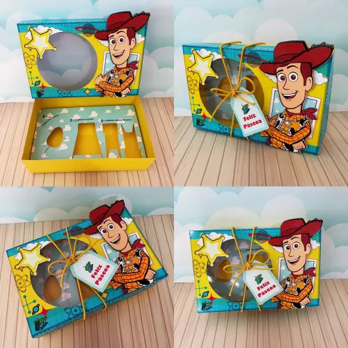Arquivo de Corte Caixa Mini Confeiteiro Toy Story 10 - Studio/PDF/PNG