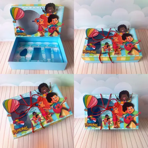 Arquivo de Corte Caixa Mini Confeiteiro Três Palavrinhas 03 - STUDIO/PDF/PNG