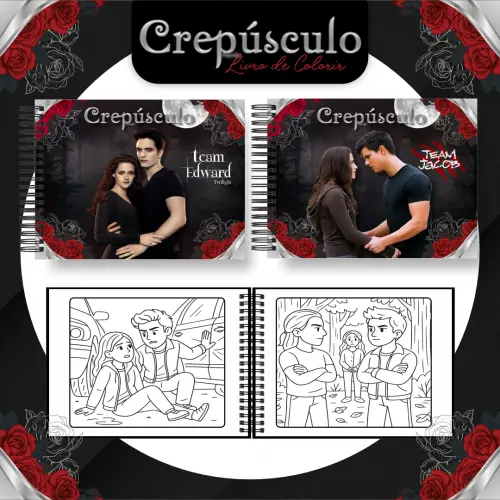 Arquivo Digital Livro de Colorir CREPÚSCULO PDF
