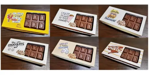 Arquivo de Corte Páscoa Kit 6 Caixa Barra Trufada  - Studio/PDF