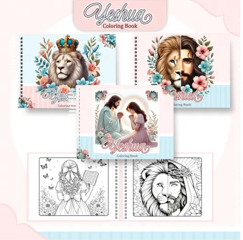 Arquivo Digital Livro de Colorir Cristão - YESHUA - PDF