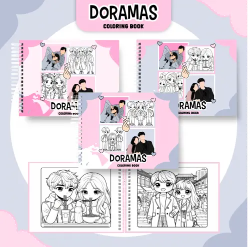 Arquivo Digital Livro de Colorir DORAMAS - PDF
