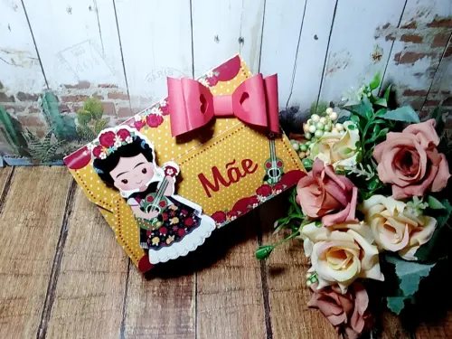 Arquivo de Corte Dia das Mães Frida Kahlo - STUDIO/PDF