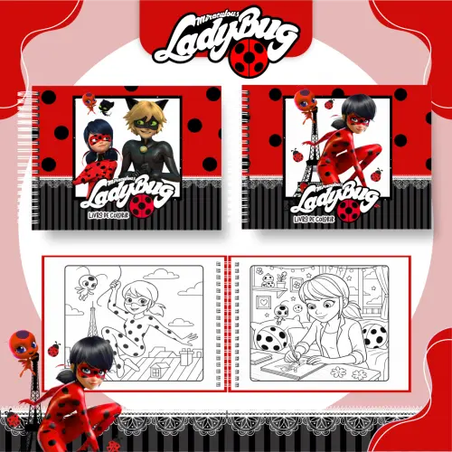 Arquivo Digital Livro de Colorir LADY BUG - PDF