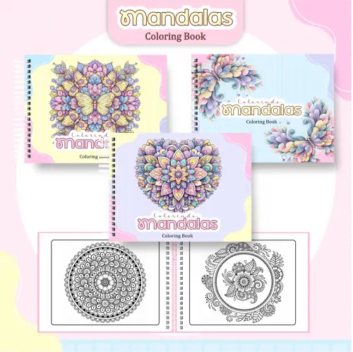 Arquivo Digital Livro de Colorir MANDALAS - PDF