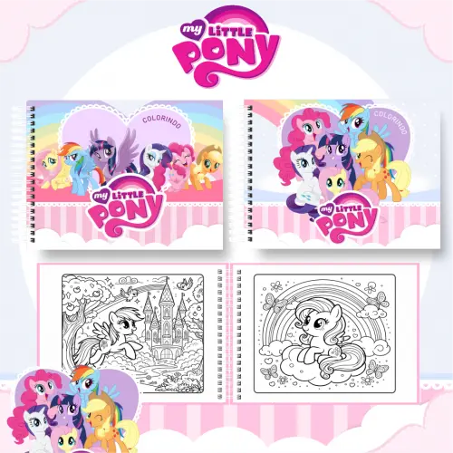 Arquivo Digital Livro de Colorir MY LITTLE PONEY - PDF