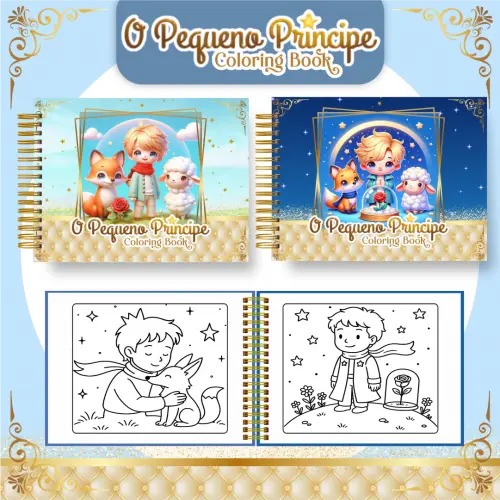 Arquivo Digital Livro de Colorir PEQUENO PRÍNCIPE - PDF