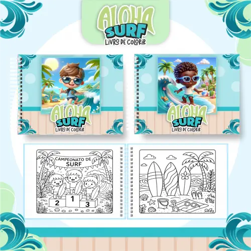 Arquivo Digital Livro de Colorir SURF - PDF