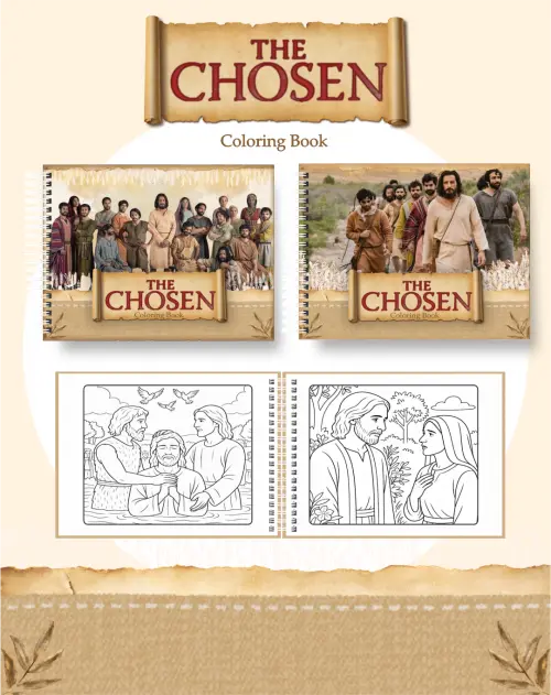 Arquivo Digital Livro de Colorir THE CHOSEN - PDF