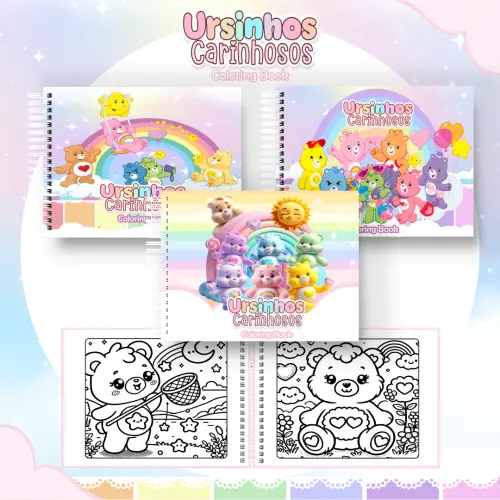 Arquivo Digital Livro de Colorir URSINHOS CARINHOSOS - PDF