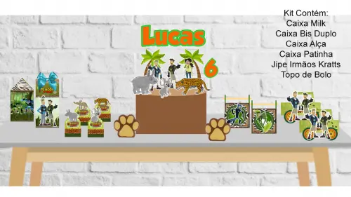 Arquivo De Corte Irmãos Kratts 01 Studio/PDF
