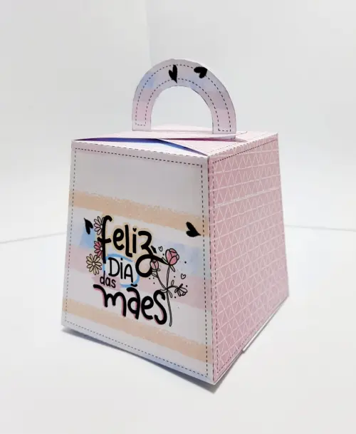 Arquivo de Corte Caixa Bolo de Pote 01 Dia das Mães - STUDIO/PDF