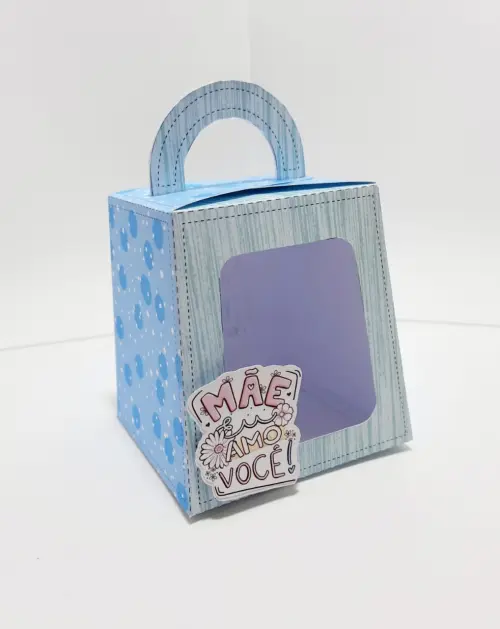 Arquivo de Corte Caixa Bolo de Pote 03 Dia das Mães - STUDIO/PDF