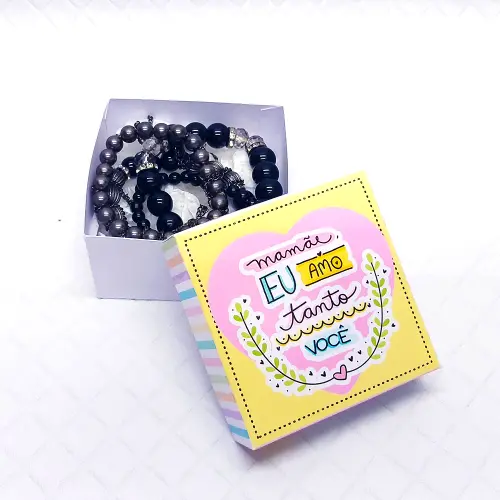 Arquivo de Corte Caixa 4 Doces 09 Dia das Mães - STUDIO/PDF