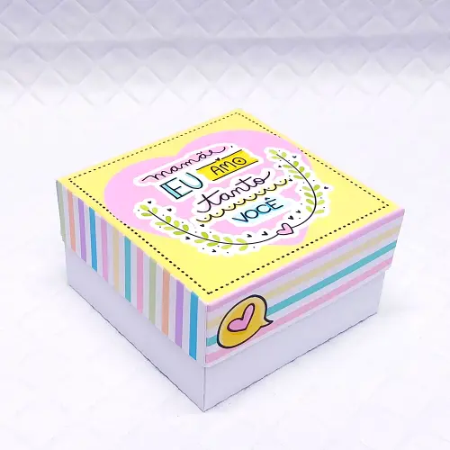 Arquivo de Corte Caixa 4 Doces 09 Dia das Mães - STUDIO/PDF