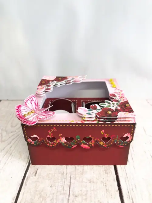Arquivo de Corte Caixa 4 Doces 12 Dia das Mães - STUDIO/PDF