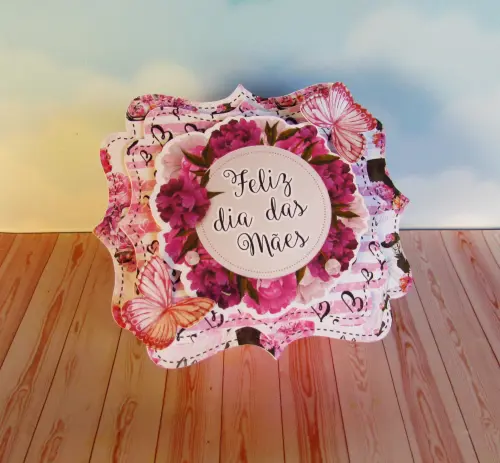 Arquivo de Corte Caixa 4 Doces 17 Dia das Mães - STUDIO/PDF