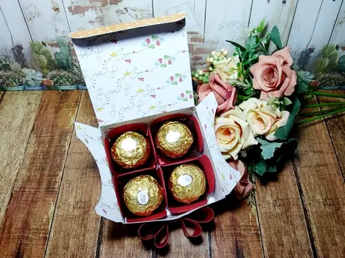 Arquivo de Corte Caixa 4 Doces 21 Dia das Mães - STUDIO/PDF