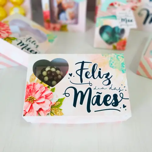 Arquivo de Corte Caixa 6 Doces 09 Dia das Mães - STUDIO/PDF