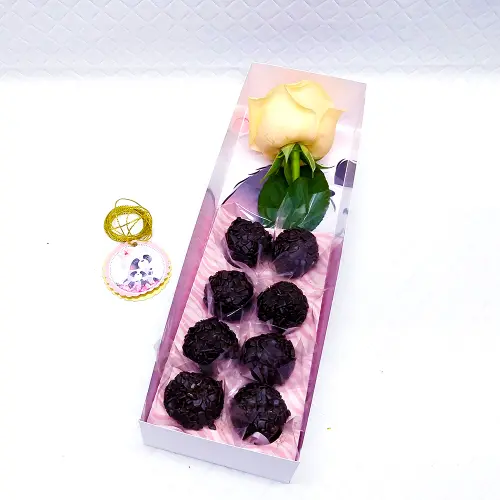 Arquivo de Corte Caixa 8 Doces Rosa Dia das Mães - STUDIO/PDF