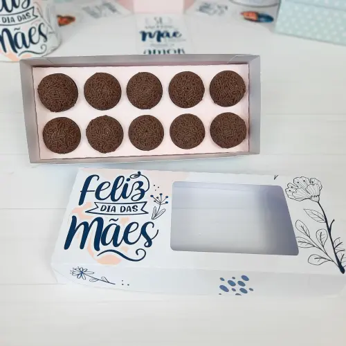Arquivo de Corte Caixa 10 Doces 04 Dia das Mães - STUDIO/PDF