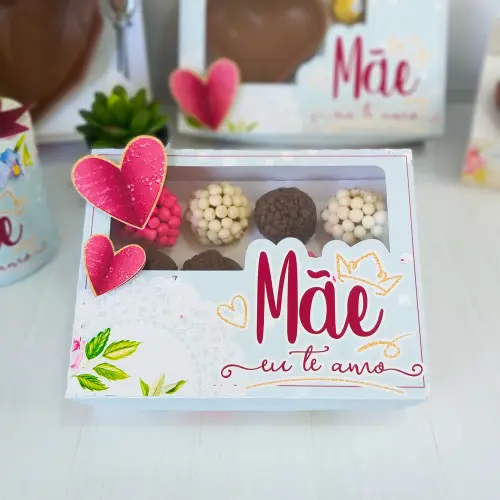Arquivo de Corte Caixa 12 Doces 05 Dia das Mães - STUDIO/PDF