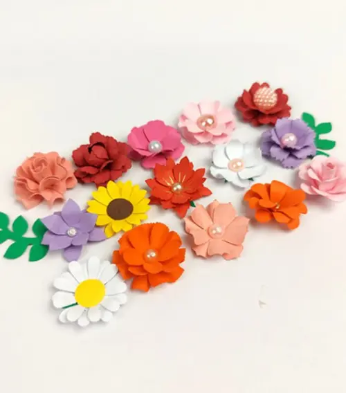 Arquivo de Corte Combo 15 Mini Flores Somente Studio
