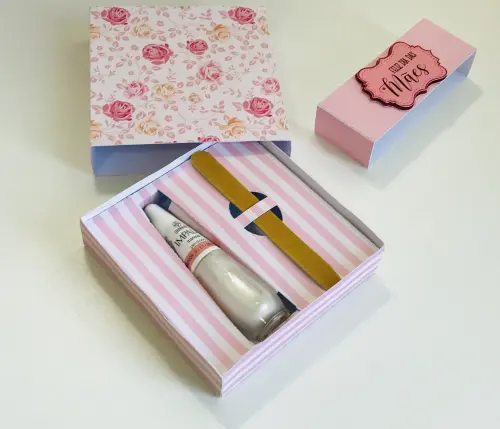 Arquivo de Corte Caixa Esmalte e Lixa 08 Dia das Mães - STUDIO/PDF