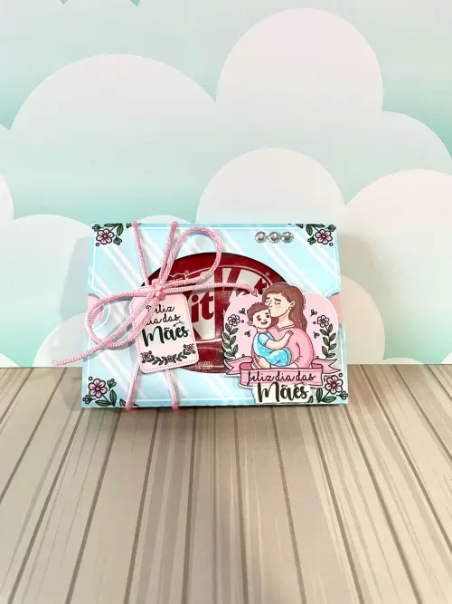Arquivo de Corte Caixa KitKat 06 Dia das Mães - STUDIO/PDF