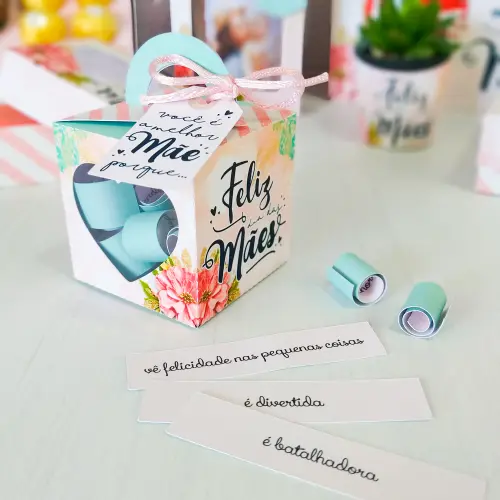 Arquivo de Corte Caixa Mensagens 02 Dia das Mães - STUDIO/PDF