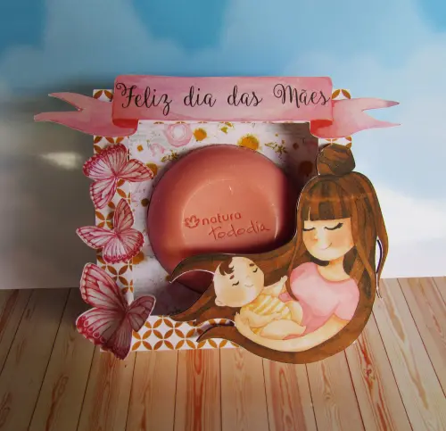 Arquivo de Corte Caixa 1 Sabonete 01 Dia das Mães - STUDIO/PDF
