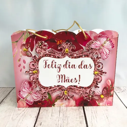 Arquivo de Corte Sacolinha 03 Dia das Mães - STUDIO/PDF