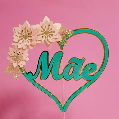 Arquivo de Corte Topo 04 Dia das Mães - STUDIO/PDF