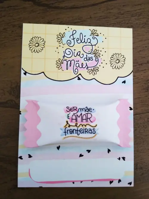 Arquivo de Corte Cartão Balinha Dia das Mães 02 - STUDIO/PDF/PN