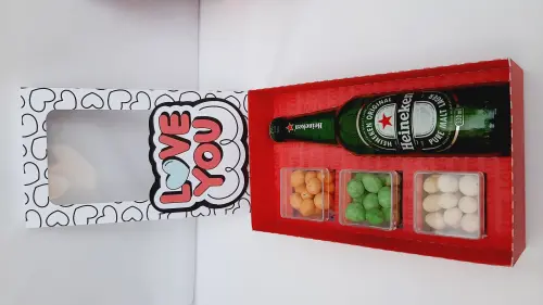 Arquivo de Corte Caixa Bebida Cerveja 16 - Dia dos Namorados - St