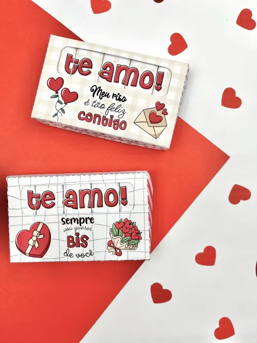 Arquivo de Corte Caixa Bis 10 - Dia dos Namorados - Studio/PDF
