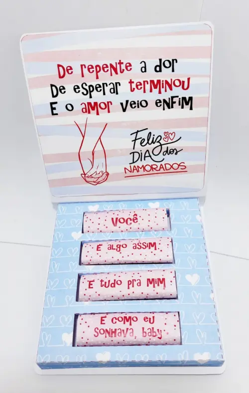 Arquivo de Corte Caixa 4 Bis - Dia dos Namorados - Studio/PDF