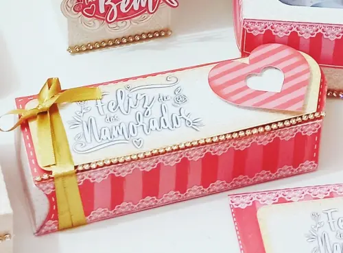 Arquivo de Corte Caixa 3 Doces 02 - Dia dos Namorados - Studio/PDF