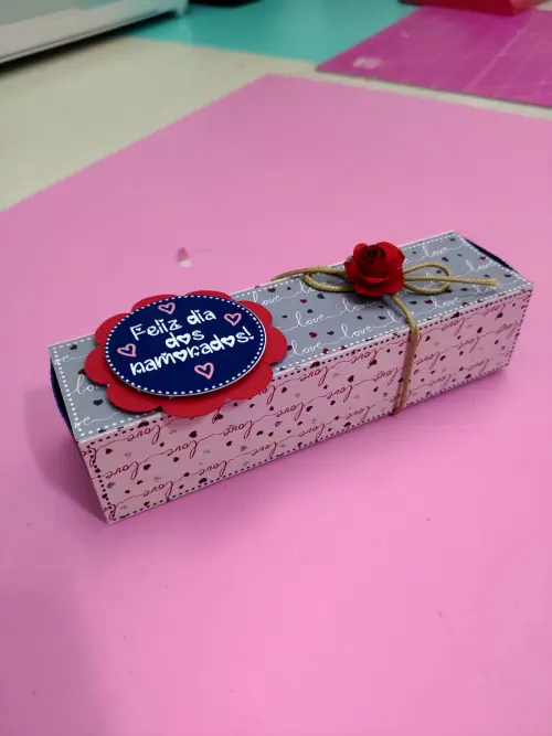 Arquivo de Corte Caixa 4 Doces 18 - Dia dos Namorados - Studio/PD