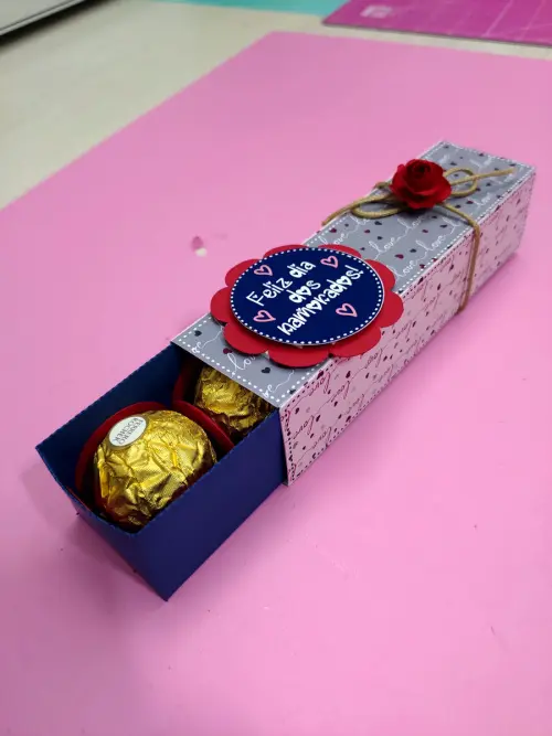 Arquivo de Corte Caixa 4 Doces 18 - Dia dos Namorados - Studio/PDF