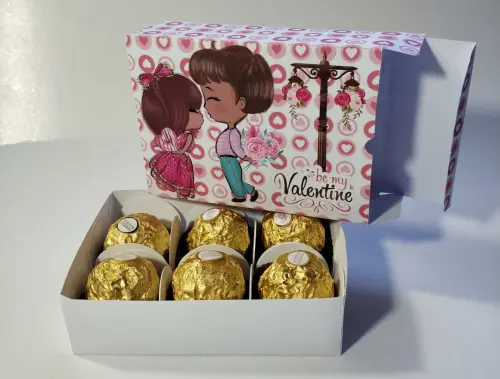 Arquivo de Corte Caixa 4, 6 e 9 Doces 02 - Dia dos Namorados - St