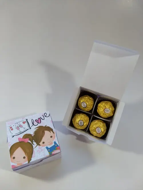 Arquivo de Corte Caixa 4, 6 e 9 Doces 10 - Dia dos Namorados - St
