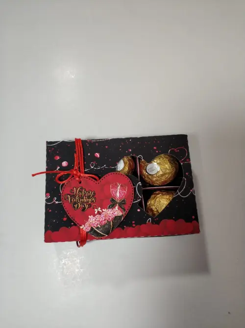 Arquivo de Corte Caixa 6 Doces 05 - Dia dos Namorados - Studio/PDF