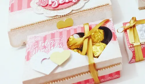 Arquivo de Corte Caixa 6 Doces 11 - Dia dos Namorados - Studio/PDF